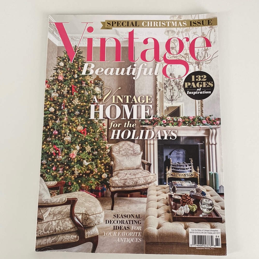 ⭐️ 2 for $10 Vintage beautiful magazine special christmas issue